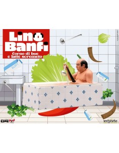 Lino Banfi Corno di Bue Latte Scremato Cinemini PVC COS101162 infinite statue | Futurartshop.com 2