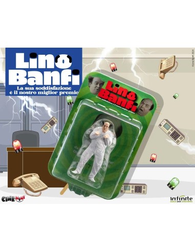 Statuetta Lino Banfi La Sua Soddisfazione Vieni Avanti Cretino PVC COS101161 infinite statue | Futurartshop.com