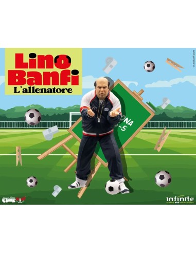 Lino Banfi L'Allenatore nel Pallone Oronzo Canà PVC COS43123 infinite statue | Futurartshop.com