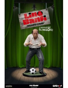 Statua Lino Banfi Oronzo Canà L'Allenatore nel Pallone Cine-Moni PVC COS110025 infinite statue | Futurartshop.com