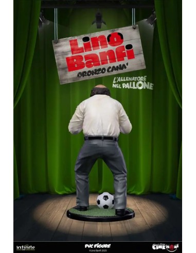 Statua Lino Banfi Oronzo Canà L'Allenatore nel Pallone Cine-Moni PVC COS110025 infinite statue | Futurartshop.com