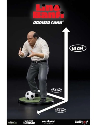 Statua Lino Banfi Oronzo Canà L'Allenatore nel Pallone Cine-Moni PVC COS110025 infinite statue | Futurartshop.com