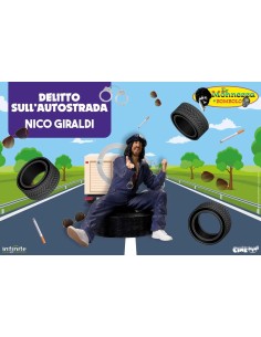 Statuetta Nico Giraldi Delitto sull'Autostrada Tomas...