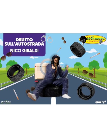 Nico Giraldi Delitto sull'Autostrada Tomas Milian PVC