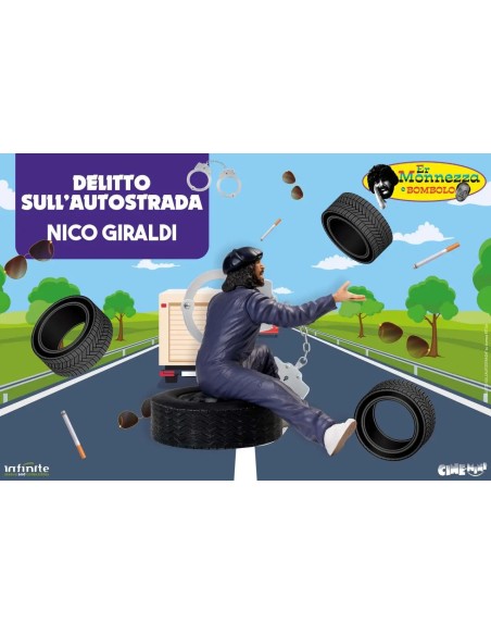 Nico Giraldi Delitto sull'Autostrada Tomas Milian PVC