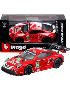 Porsche 911 RSR Le Mans 2020 Race Series 1:43 Diecast Model BUR18-60057P2 Burago | Futurartshop.com