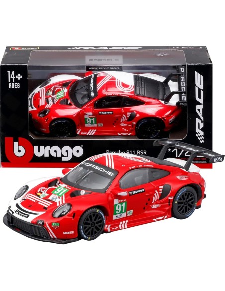 Modellino Auto Porsche 911 RSR LM 2020 1:43 Diecast Racing BUR18-60057P2 Burago | Futurartshop.com