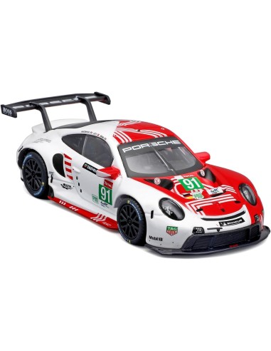 Porsche 911 RSR Le Mans 2020 Race Series 1:43 Diecast Model BUR18-60057P2 Burago | Futurartshop.com