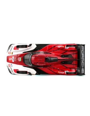 Porsche 963 24h Le Mans 1:43 Race Series Diecast Model BUR18-60057P1 Burago | Futurartshop.com