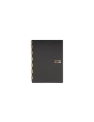 Anthracite A5 spiral notebook, 1R, lined, for middle and high schools LAGCOL24614 Colourbook | Futurartshop.com