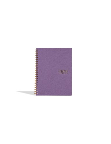 Amethyst A5 spiral notebook, 1R lines, middle and high school LAGCOL24666 Colourbook | Futurartshop.com