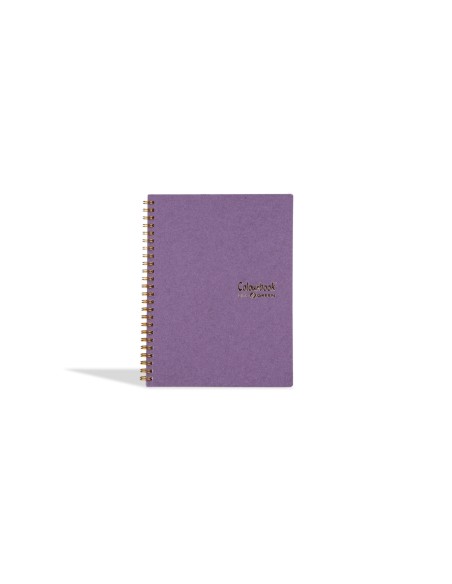 Amethyst A5 spiral notebook 5mm squares without margins LAGCOL24668 Colourbook | Futurartshop.com
