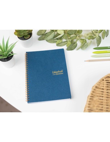 Quaderno a spirale A5 saphir Quadretti 5 millimetri senza margine LAGCOL24618 Colourbook | Futurartshop.com