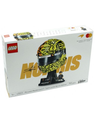 LEGO Editions 43023 – Casco Lando Norris McLaren F1 LEG6590615 Lego | Futurartshop.com