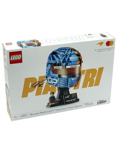 LEGO Editions 43017 – Casco Oscar Piastri McLaren F1 LEG6590605 Lego | Futurartshop.com