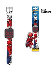 Orologio Digitale LED Spider-Man Marvel – Polso Bambino Silicone CORM15564MC Coriex | Futurartshop.com