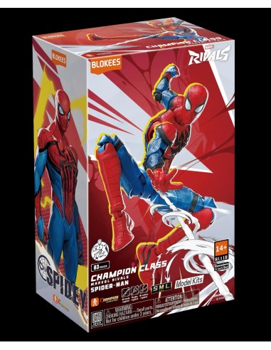 Model Kit Marvel Rivals CC06 – Spider-Man Champion Class PROBLK81118 Blokees | Futurartshop.com