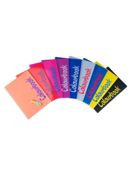 Set 6 quaderni A4 Bicolor Rigo 10F – Quadretti prima elementare con margine + omaggio LAGCOL26269C Colourbook | Futurartshop.com