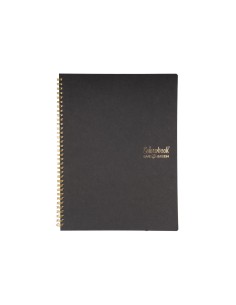 Quaderno a spirale A4 antracite – Righe scuole medie e superiori LAGCOL24602 Colourbook | Futurartshop.com