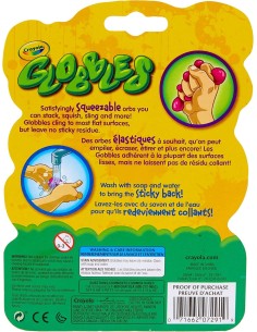 Globbles Sticky Squish Fidget Toy 3 Pack Assorted Colors CRA74-7291 Crayola | Futurartshop.com 2