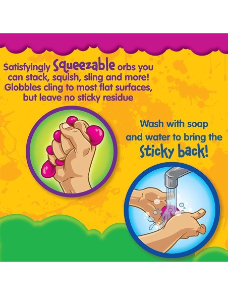 Globbles Sticky Squish Fidget Toy 3 Pack Assorted Colors CRA74-7291 Crayola | Futurartshop.com