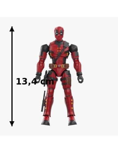 Model Kit Deadpool Marvel Infinity Saga, Snodabile con Katane PROBLK81116 Blokees | Futurartshop.com