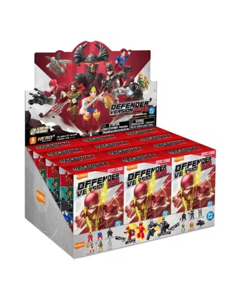 Blokees DC Justice League Blind Box, Display of 6 Random Model Kits PROBLK75702 Blokees | Futurartshop.com