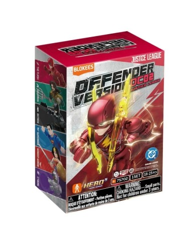 Blokees DC Justice League Blind Box, Display of 6 Random Model Kits PROBLK75702 Blokees | Futurartshop.com