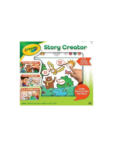 Lavagnetta Parlante Story Creator, Gioco Crea Storie per Bambini CRA25-5990 Crayola | Futurartshop.com