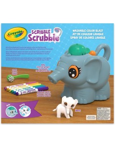 Scribble Scrubbie Color Blaster Elephant Airbrush with Pets CRA74-0003 Crayola | Futurartshop.com 2