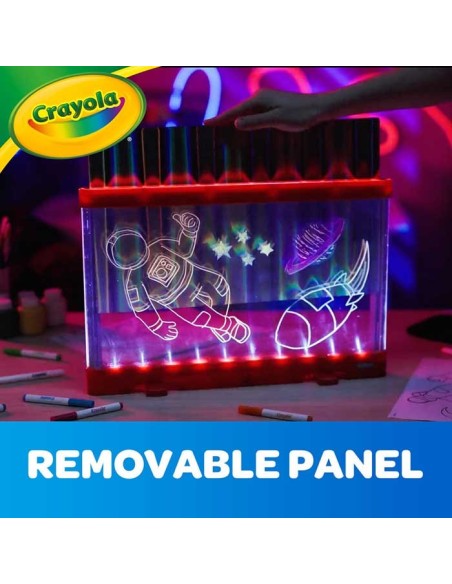 Ultimate Light Board ColorVibe, Sound-Reactive, 10 Markers CRA74-7863 Crayola | Futurartshop.com