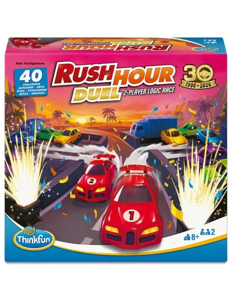 ThinkFun Rush Hour Duel, 2-Player Traffic Puzzle Game, 40 Challenges RAV766864 Ravensburger | Futurartshop.com