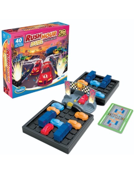 Gioco di Logica ThinkFun Rush Hour Duel, 2 Giocatori, 40 Sfide, 8+ RAV766864 Ravensburger | Futurartshop.com