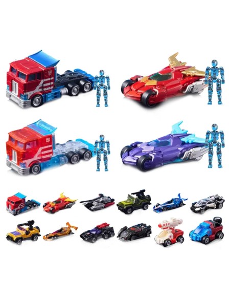 Blokees Wheels Transformers C01 Roll Out - Display 12 pz PROBLK75604 Blokees | Futurartshop.com