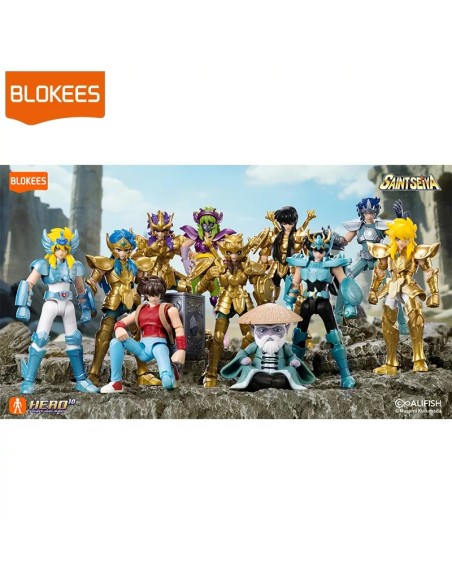 Cavalieri dello Zodiaco Saint Seiya Galaxy Version 02 - Display 9 pz Blind Box PROBLK75032 Blokees | Futurartshop.com