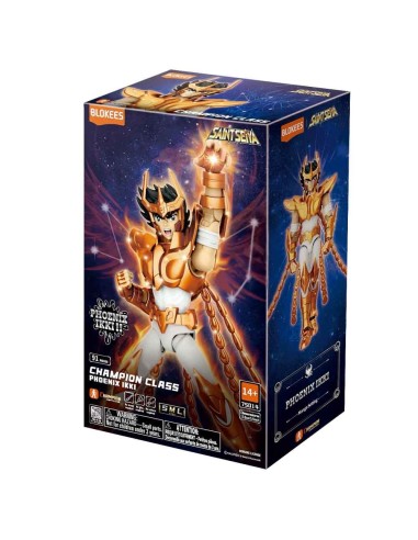 Blokees Saint Seiya Champion Class 12 - Phoenix Ikki - Snap-Fit Kit PROBLK75014 Blokees | Futurartshop.com