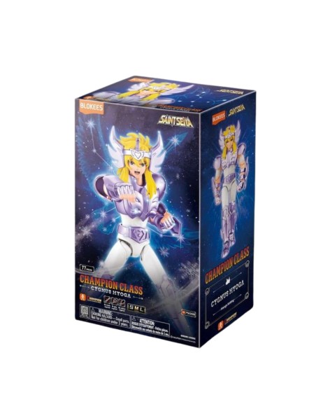 Cavallieri Dello Zodiaco Saint Seiya Champion Class - Cygnus Hyoga - Model Kit PROBLK75008 Blokees | Futurartshop.com