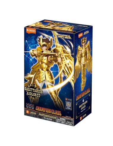 Cavalieri Dello Zodiaco Saint Seiya Champion Class - Sagittarius Aiolos Deluxe PROBLK75006 Blokees | Futurartshop.com