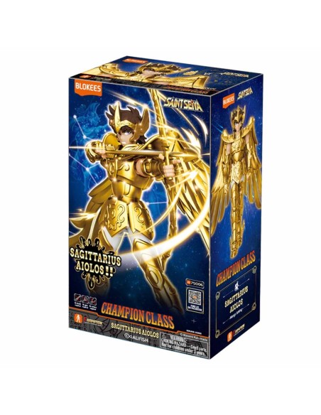 Cavalieri Dello Zodiaco Saint Seiya Champion Class - Sagittarius Aiolos Deluxe PROBLK75006 Blokees | Futurartshop.com