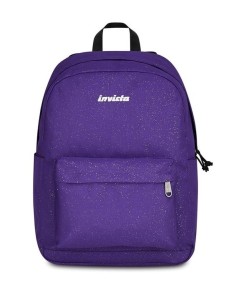 Zaino Invicta Carlson Shine Viola Glitter – Scuola Porta PC 24L ROU363257 Invicta | Futurartshop.com