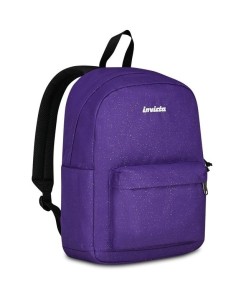 Invicta Carlson Shine Backpack Purple Glitter – School PC 24L ROU363257 Invicta | Futurartshop.com 2