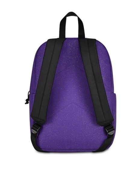 Invicta Carlson Shine Backpack Purple Glitter – School PC 24L ROU363257 Invicta | Futurartshop.com