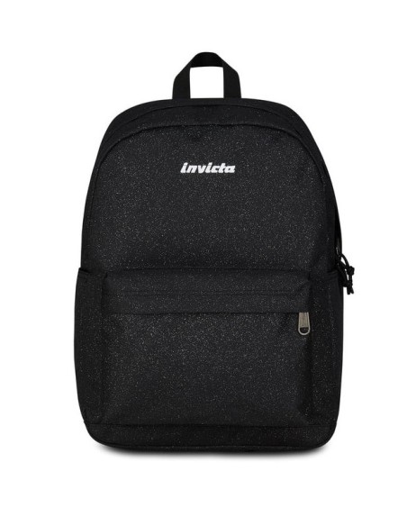 Zaino Invicta Carlson Shine Nero Glitter – Scuola Porta PC 24L ROU363240 Invicta | Futurartshop.com