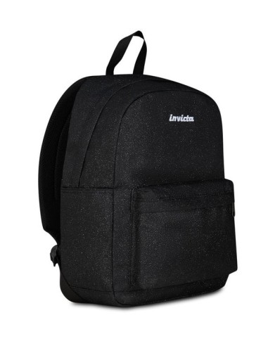 Invicta Carlson Shine Backpack Black Glitter – School PC 24L ROU363240 Invicta | Futurartshop.com