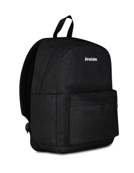 Invicta Carlson Shine Backpack Black Glitter – School PC 24L ROU363240 Invicta | Futurartshop.com