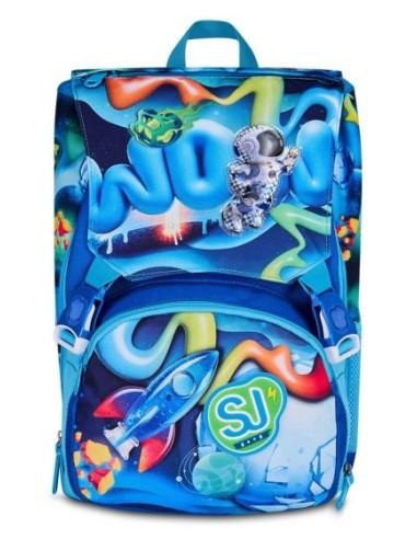 Zaino Scuola SJ Gang Space Ride Estensibile Big – Astronauta ROU330686 Seven | Futurartshop.com