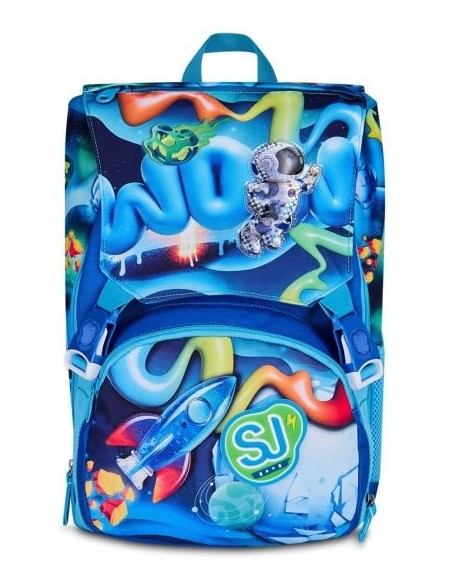 Seven SJ Gang Space Ride – Expandable Big School Backpack ROU330686 Seven | Futurartshop.com