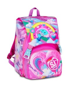 Seven SJ Gang Joyful Pins Girl – Expandable Big School Backpack ROU331119 Seven | Futurartshop.com 2