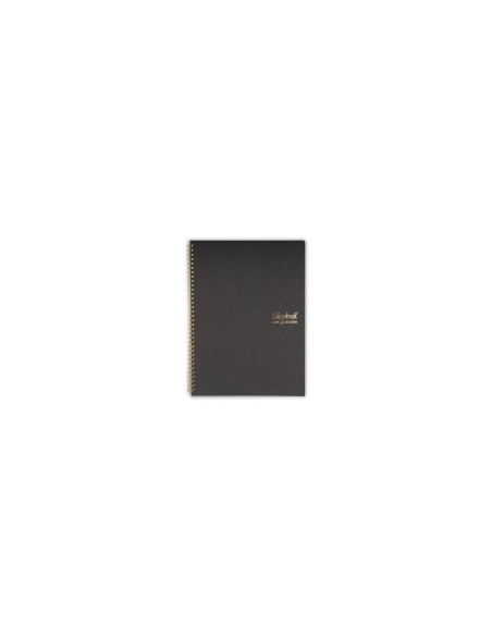 Quaderno a spirale A6 rigo 1R antracite – Righe scuole medie e superiori LAGCOL24626 Colourbook | Futurartshop.com