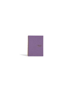 Amethyst A6 Spiral Notebook – 5mm Squares, No Margins LAGCOL24672 Colourbook | Futurartshop.com